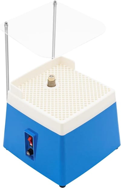 Glasslijper, 4200 rpm, 65 W, glazen schilderslijper, draagbare kleurglasmolen, 220 V, mini-schuurgereedschap met geluidswand, glas-schuurgereedschap voor glas en keramiek