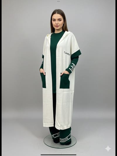 casual en comfortabele outfit dames - Deep Green