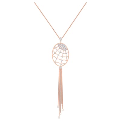 Swarovski Precisely Personalized Design Kristallen Ketting Dameskettingen Goud 5499887 One Size white