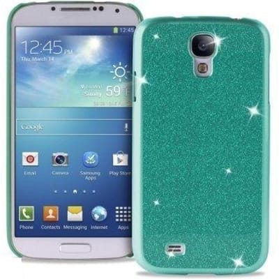 PURO Samsung Samsung Galaxy S4 Glitter Cover - Groen