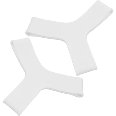 1 Paire Palmes de Pied Fixations Grips Sangles Natation Snorkeling Plongée Sous-Marine XXS blanc