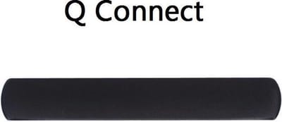 Q-CONNECT gel toetsenbord polssteun | zwart/grijs
