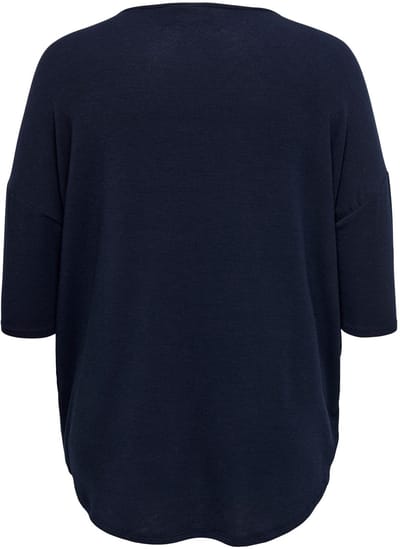 ONLY CARMAKOMA - CARLAMOUR 3/4 TOP JRS NOOS - Dames - Blouses