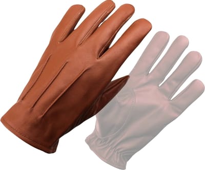 DriveLux™ 100% Leren Handschoenen Heren - Nappa bruin - Leren Handschoenen - Dames & Heren - Maat S (: 18,5 - 20,5 cm) - Ademend en Waterbestendig - Polished Leather