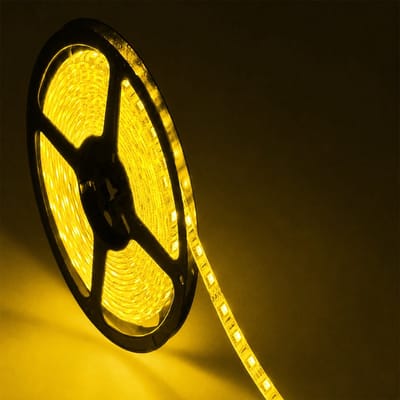 LED Strip Geel - 60 LEDS Per Meter - Waterdicht - 1 Meter