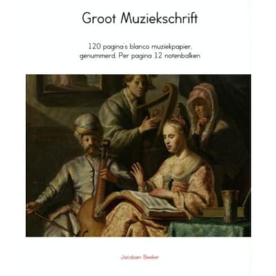 Groot Muziekschrift - Jacobien Beeker