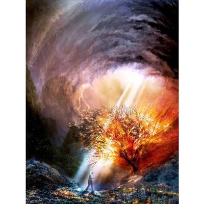 5D DIY diamant schilderij volledige boor boom diamant borduurwerk landschapsfoto's kralen woondecoratie 20X30CM gray