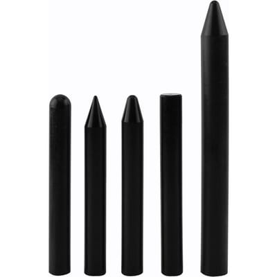 5 stuks Professionele Nylon Tap Down Pen Lakloos Hagelschade Verwijdering Deuk Reparatie Gereedschap Wit