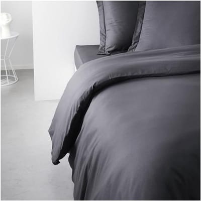 Dekbedovertrek Katoen - Dekbedhoes Tweepersoons - Comfortabele Nachtrust - 100% Katoen 57 Draden - 220 x 240 cm - Wit