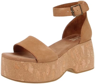 Toms 10020755 Laila - Damesschoenen sandalen - Tan