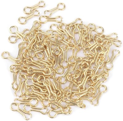 300PCS Vis Loops Ogen, Karpervis Gereedschap met Stalen Alliage en Schroef Lood, Accessoires voor Vissers en Hengelsport