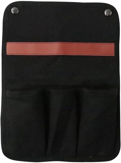 Sofa Arm Tray - Stoel Organizer - Spullen Opbergen - Makkelijk Bevestigen - 31x23 cm - Zwart