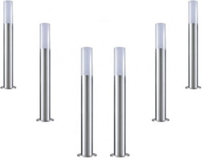 Buitenaansluiting 60 cm 220V IP65 zilver (pakket van 6) - Overig - Zilver - Argent - SILUMEN