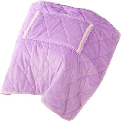 Elektrische Deken - Verwarmde Cape - Warm Blijven - Snelle Verwarming - 60x80 cm - Paars