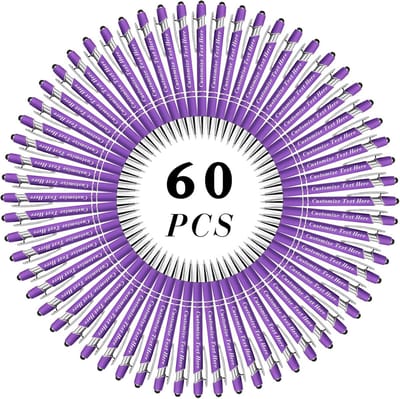 Gepersonaliseerde Ballpennen met Stylus Tip in Bulk (50-500 stuks) - Uw Logo of Naam Gegraveerd