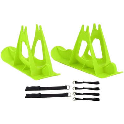 Skis de voiture équilibrée pour enfants Skis pour enfants Luge de snowboard Trottinette équilibrée Planche Pièces de skiRouge vert