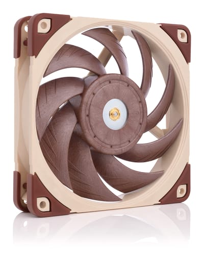 Noctua NF-A12x25 ULN - Case ventilator - 120mm - Brown - 12 dBA