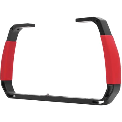 Support Vidéo Photo Sous-Marin pour Plongée Scuba Snorkeling Cage pour Caméra d'Action Rig de Plongée avec Double Froid rouge