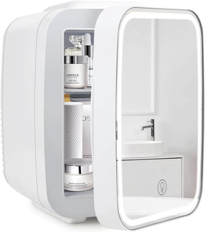 Skincare Fridge 4L - Organizer - Make up Koelkast - Beauty Fridge - Wit