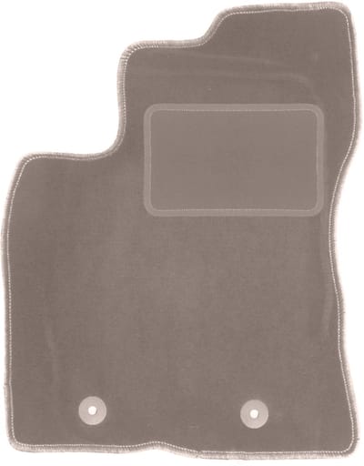Beige bestuurdersmat voor: Toyota Avensis III T27 stationwagen, sedan, liftback (2009-2013)
