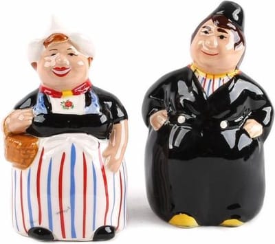 Matix - Zout & Peper stel - Dikke man en vrouw - fullcolor