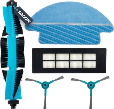SQOON® Onderhoudsset Geschikt voor Cecotec Conga 3090 Serie – 5-delig