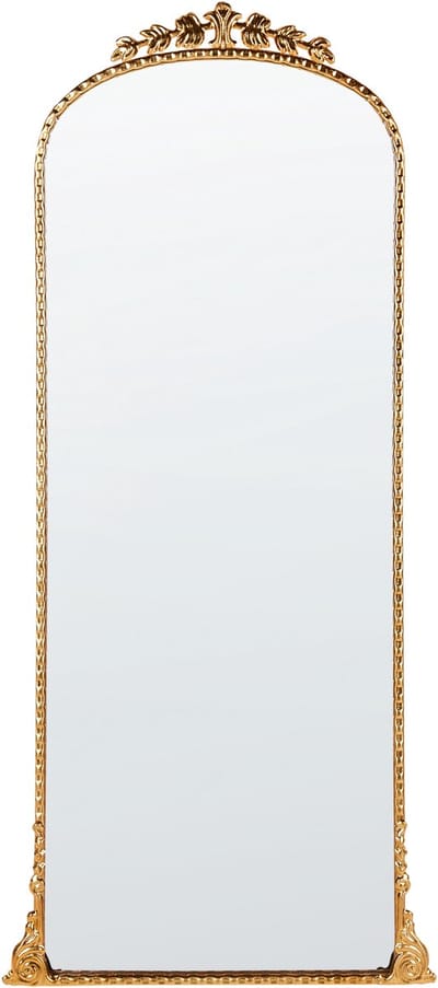 LIVRY - Wandspiegel - Goud - 51 x 114 cm - Metaal
