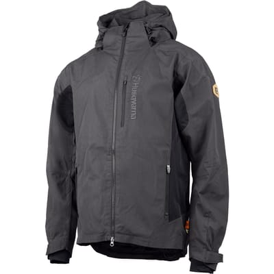 Husqvarna shell jack grijs zwart - s
