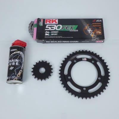 Kit chaîne FE pour moto Triumph 1050 Tiger 2006 à 2010 18x44 P530 Al 120mm Neuf