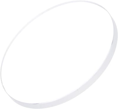 Ronde platte mineraalglazen horlogeglas, 25mm diameter, 1.5mm dikte, ultrahelder vervangend glas voor horlogemakers en doe-het-zelf reparaties