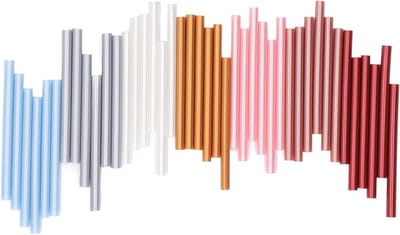 Lijmstiften Set - Hete lijm - Ambachtelijk Knutselen - Sterke Hechting - 42 stuks 7x100mm - Multicolor