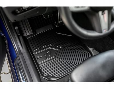 Frogum No.77 - Automatten set - Geschikt voor Citroen C3 III vanaf 2016 - TPE Rubber - 4-delig - Zwart