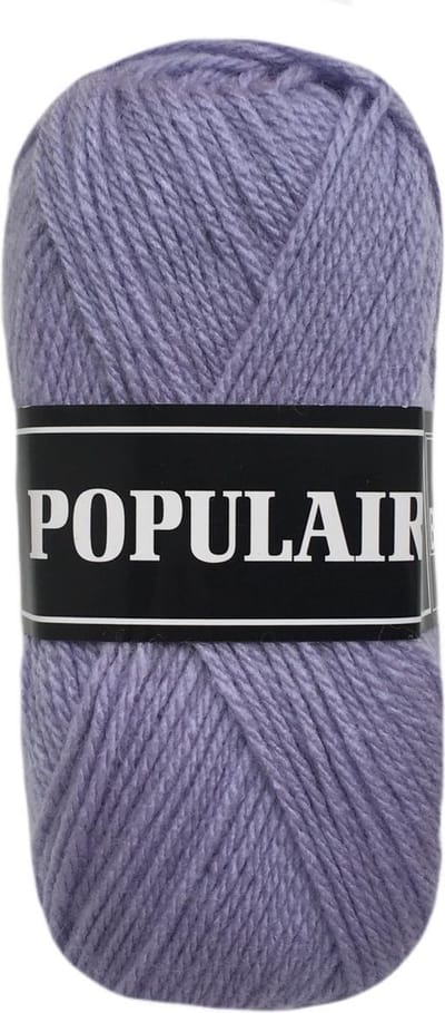 Beijer BV Populair acryl garen - lila (26) - naald 3,5 a 4 - 1 bol