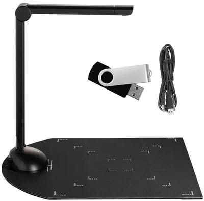 Allecto - Slimme Draagbare Documentscanner - A3 Scannen - Automatisch Afvlakken - USB-boek - Digitalisering van Documenten - Geschikt voor Thuis en...