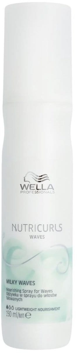 Wella Professionals Nutricurls Milky Waves Nourishing Spray - Krullend & Golvend Haar - 150 ml
