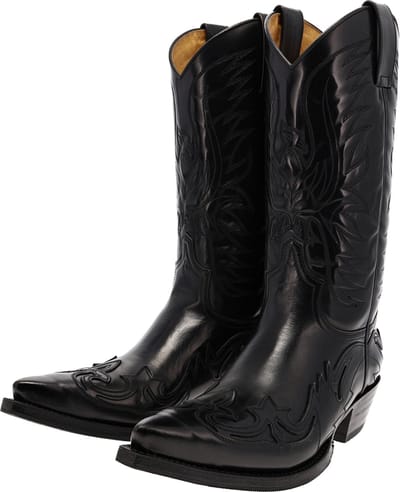 3241 CUERVO WEST heren westernlaarzen zwart
