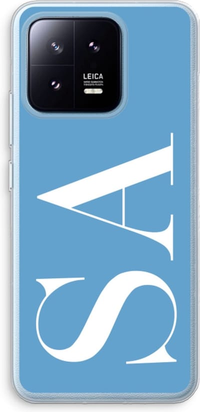 Gepersonaliseerd - Case Company® - Hoesje geschikt voor Xiaomi 13 Pro hoesje - Monogram N°2 - Soft Cover Telefoonhoesje - Bescherming aan alle Kanten en Schermrand