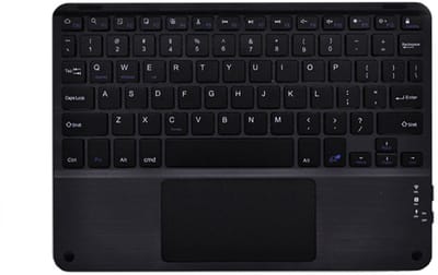 Draadloos Touchpad Toetsenbord voor Tablets Black L