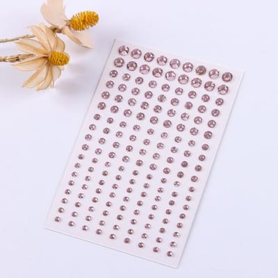 1 vel wegwerp tattoo stickers 3D gezicht sieraden glanzende zirkoon DIY ogen gezicht lichaam strass make-up feestdecoratie