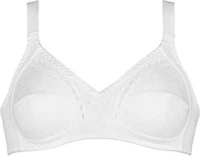 Naturana 100% katoenen soft BH zonder beugels 80E wit