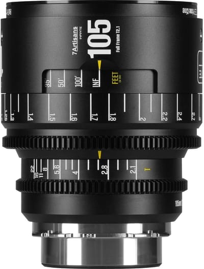 7Artisans Infinte 105mm T2.1 FullFrame DE-Clicked PL Mount