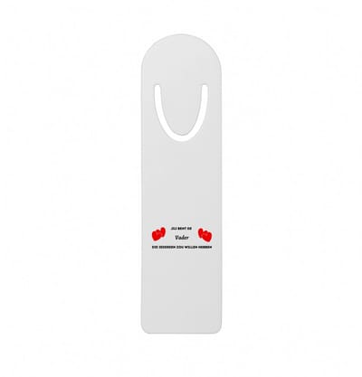 Hacebo® - jij bent de vader die iedereen zou willen hebben metalen boekenlegger - Vader - geweldige papa - liefste vader - verjaardag - cadeau - kado - bedankje - geschenk Bladwijzer boekenleggers - 12.7 cm x 3.2cm