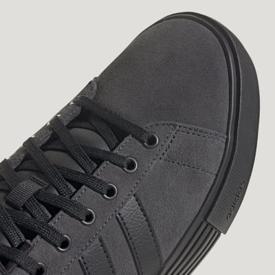 Adidas Daily 4.0 Synthetisch Leer Lage top Skateschoenen Unisex Zwart 41 gray