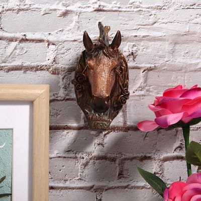 Vintage Dierenvorm Muurhaak Jashanger Huisdecoratie voor Badkamer Slaapkamer(Vorm van een paard )