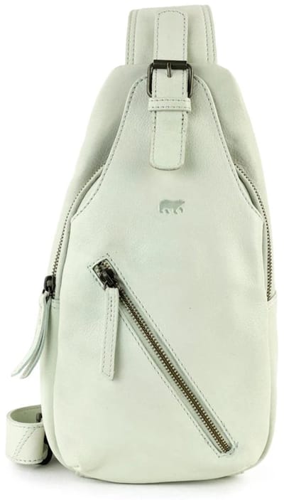 Bear Design Daley Leren Crossbodytas / Slingbag - Ice