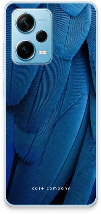 Case Company® - Hoesje geschikt voor Xiaomi Redmi Note 12 Pro Plus hoesje - Pauw - Soft Cover Telefoonhoesje - Bescherming aan alle Kanten en Schermrand