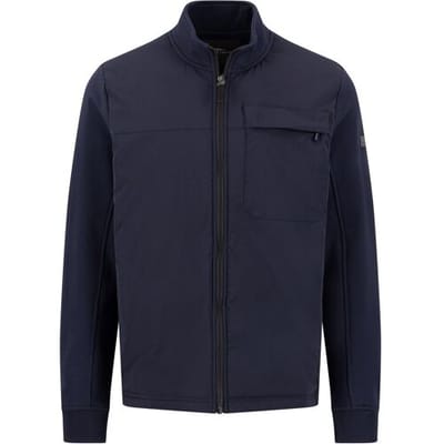 Fynch-Hatton Jack Hybrid Stand-Up Collar Solid Color Navy / male