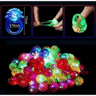 20/30/50 stuks Gloeiende Ringen LED Lichtgevende Ringen Feestartikelen Speelgoed Knipperende LED Lichten Gloeien in het Donker Feestbenodigdheden 30Pcs