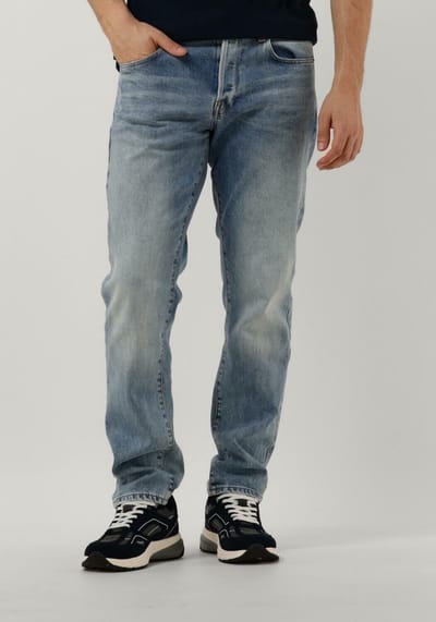 G-Star Raw 3301 Regular Tapered Jeans Heren - Broek - Lichtblauw - Maat 30/30