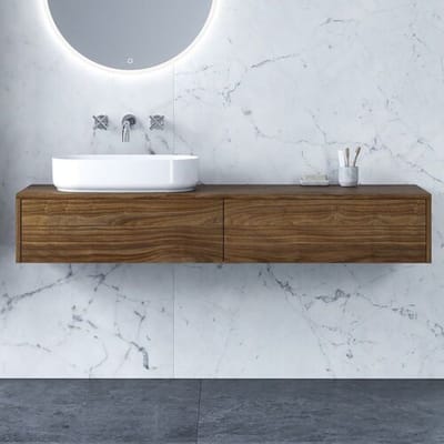 Megabad Profi Collection Art washbasin console 150 cm with 2 drawers 21MF1062150I